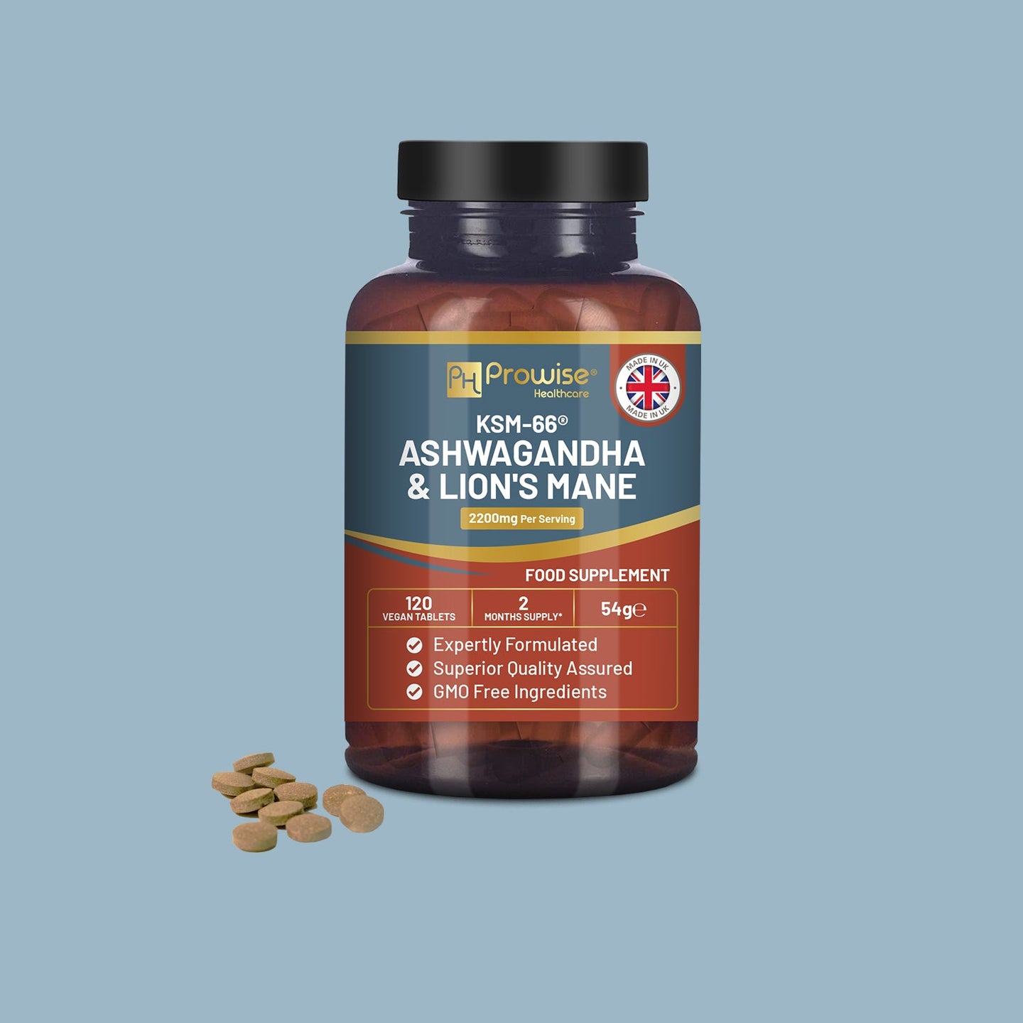 KSM-66 Ashwagandha & Lion's Mane