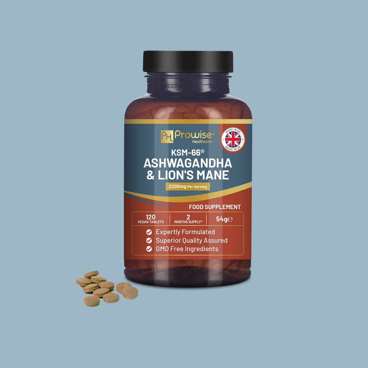 KSM-66 Ashwagandha & Lion's Mane