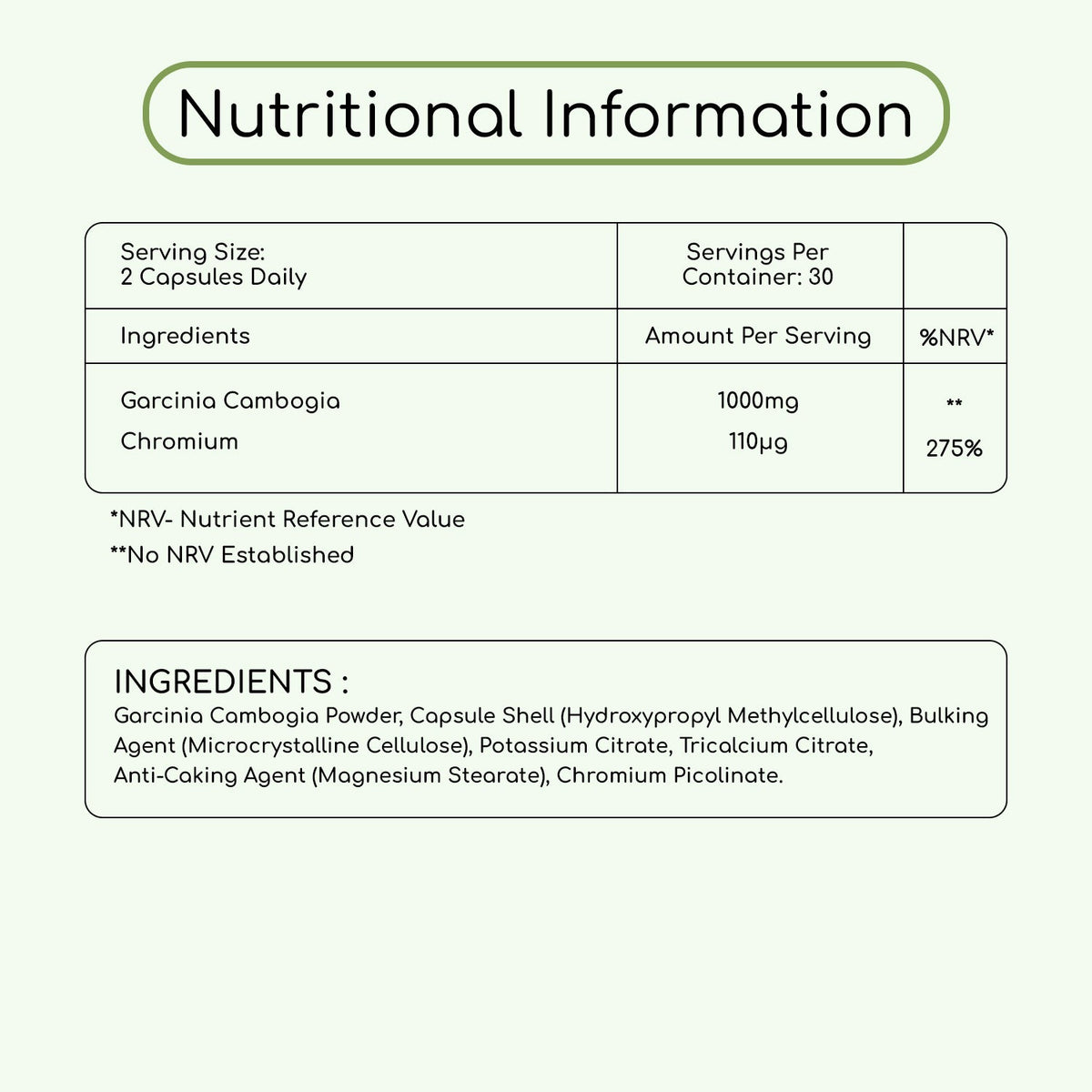 Prowise Garcinia Cambogio Plus