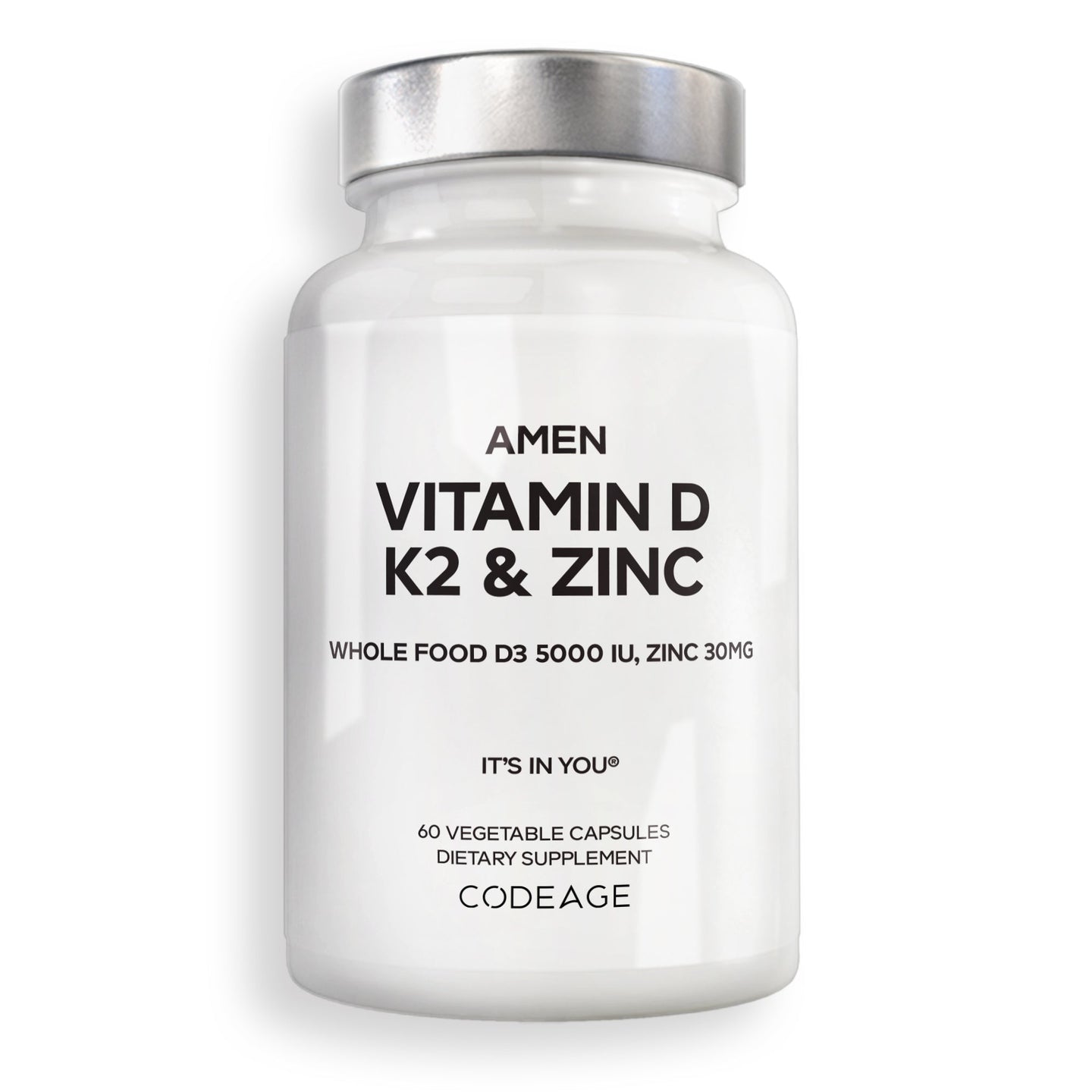 Amen Vitamin D K2 & Zinc