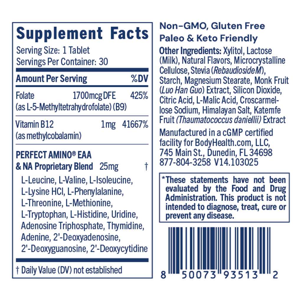 Methyl B12 & Methyl Folate