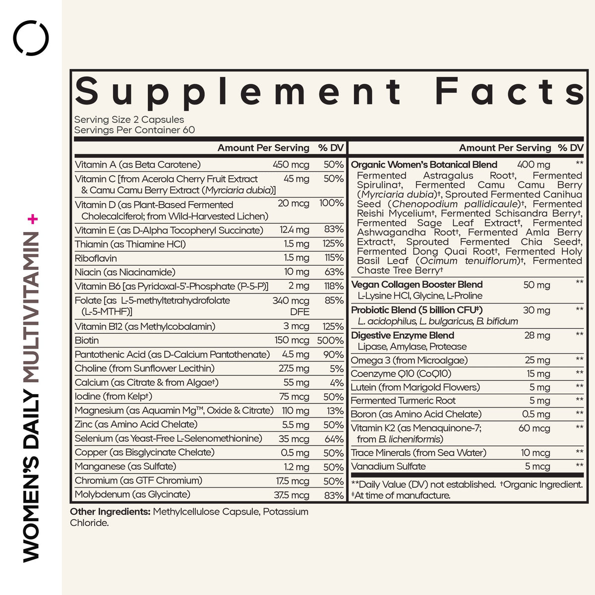 Women's Daily Vitamin