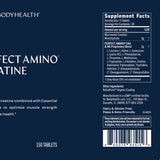 Creatine (BodyHealth) - Tablets 150ct informacion nutricional