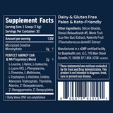 Creatine (BodyHealth) - Powder 30srv informacion nutricional