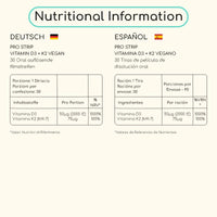 Pro Strip Vitamin D3+K2