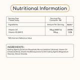 Vitamin D3+K2 Tablets
